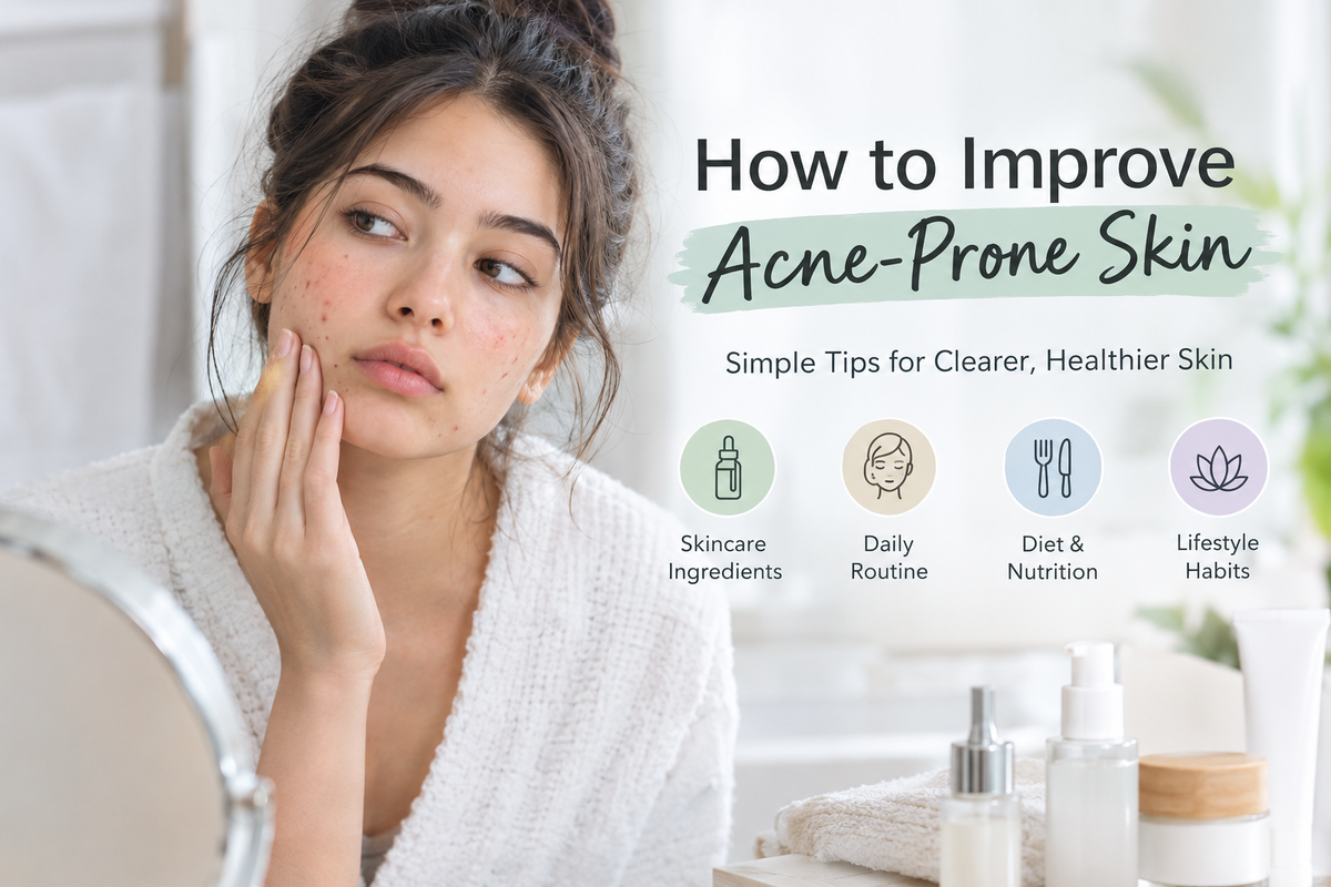 How to Improve Acne-Prone Skin: A Simple Guide