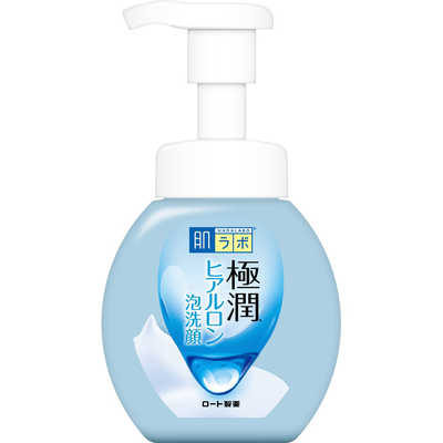 Hada Labo Gokujyun Hyaluronic Acid Foam face wash / 160mL