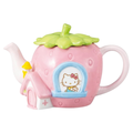 Sanrio Hello Kitty Teapot, 20 x 12 x 14 cm, 450 mL, Strawberry House Kitty