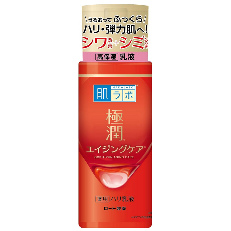 Rohto Hada Labo Aging Care Gokujyun Hyaluronic Acid Milk 140 ml