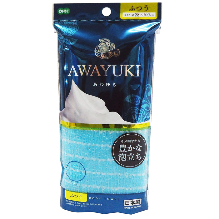 OHE JAPANESE SHOWER BODY MASSAGE SCRUB TOWEL Exfoliation Normal
