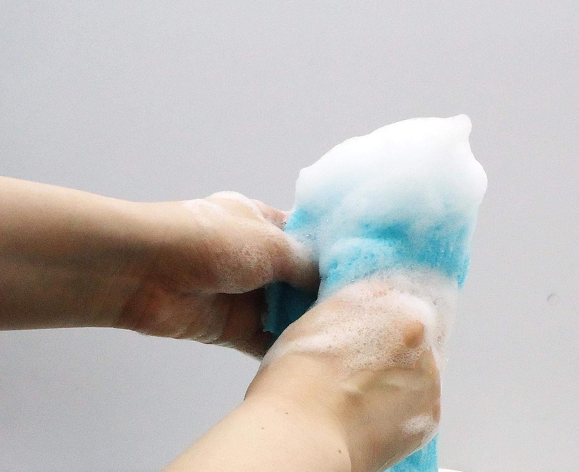 OHE JAPANESE SHOWER BODY MASSAGE SCRUB TOWEL Exfoliation Normal