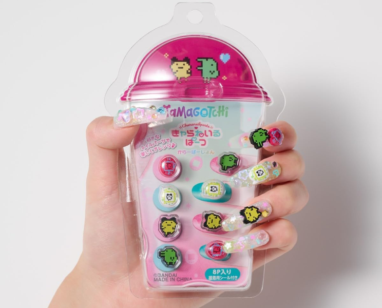 Character 3D Nail Parts Tamagotchi (Color Version)