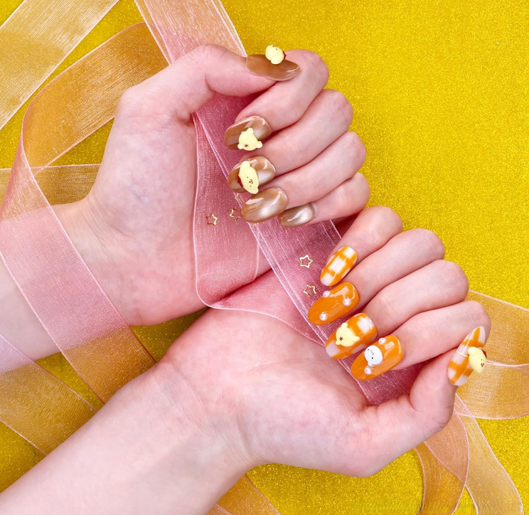 Character 3D Nail Parts Pompompurin