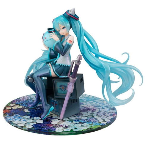 Lucrea Mobile Suit Gundam x Hatsune Miku PVC Statue - Hatsune Miku x 00