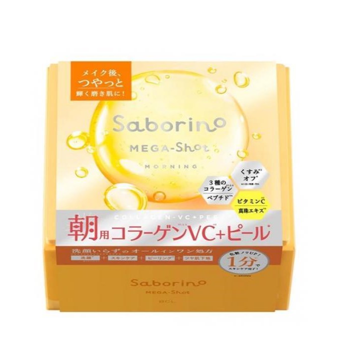 BCL Saborino MASK MEGA-SHOT Morning Colagen 32pcs
